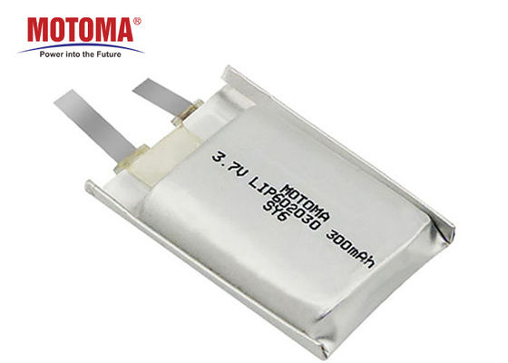 Telematikverfolger-Lithium-Batterie 3.7V 300mah mit Hochenergie-Dichte