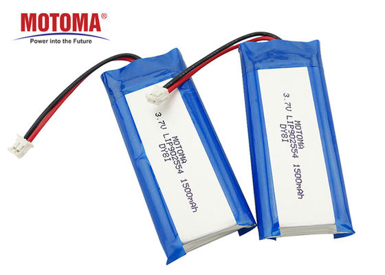 1500mah 3.7V Positions-Maschinen-Batterie wieder aufladbar mit hoher Übereinstimmung