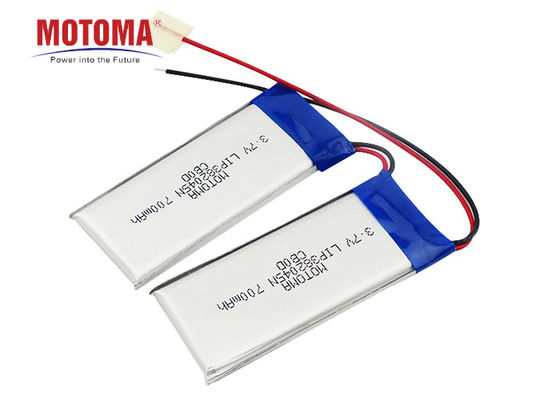 Zeiten 500+ fahren Batterie-Satz 3.7V 700mAh des Leben-IOT mit 1-jähriger Garantie rad