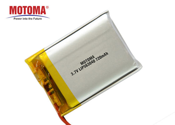 Wieder aufladbare Hochenergie-Dichte 460Wh/L des IOT-Batterie-Satz-720mAh