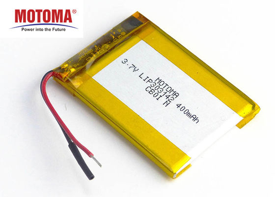 Ultra dünnes Lithium Ion Battery 400mah für einziges Arbeitskraft-Gerät