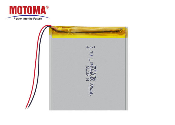 Leichte Verfolger-Batterie 85mah GPS, 0.9mm ultra dünne Lipo Batterie