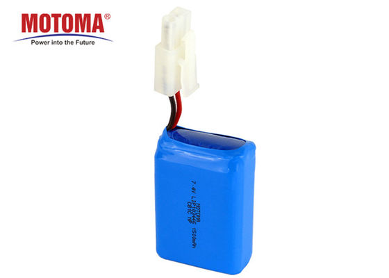 7.4V 1500mah Positions-Maschinen-Batterie-hohe Kapazitäts-niedriger Innenwiderstand
