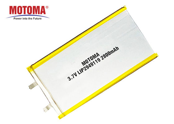 500mal fahren Material der Leben-Laptop-Polymer-Batterie-2800mAh NMC rad