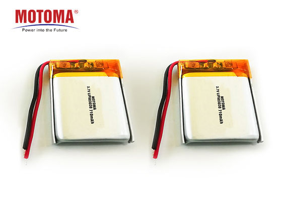 Der hohen Temperatur tragbare Gerät-Batterie der Lithium-Polymer-Batterie-3.7V710mah 6.0*30*38mm