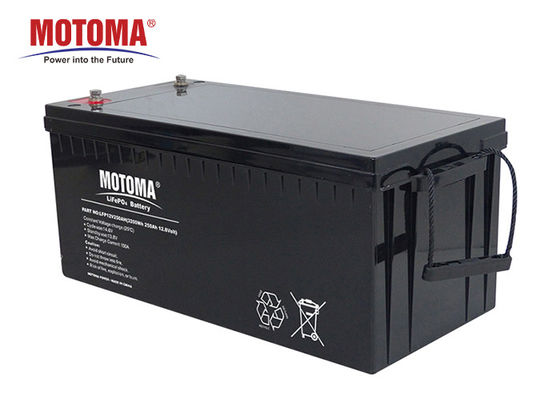 Solar-12V 250Ah LiFePO4 Lithium-Batterie der langen Lebensdauer Energie-Wand-für Hauptsonnensysteme