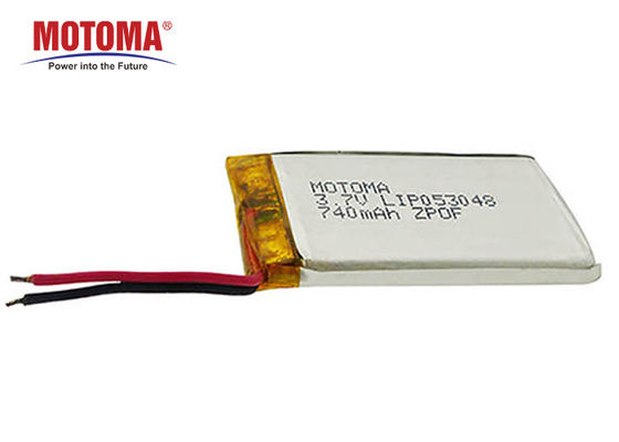 500 Zeiten 740mAh Lithium Lipo-Batterie Eco freundlich mit PCM und Verbindungsstück