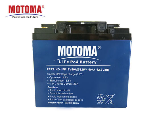 Lithium-Batterie LiFePO4 für Ups 12V 40Ah dauerhafte 4000 Zyklus-Zeiten