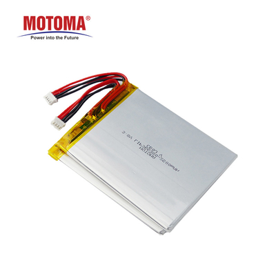 Hochspannungslithium Ion Polymer Battery Pack 3.8V 2500mAh für hängenden Verfolger