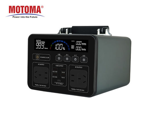 Tragbares Kraftwerk Wechselstroms 110v 220v, Bank 500wh der Energie-135200mAh