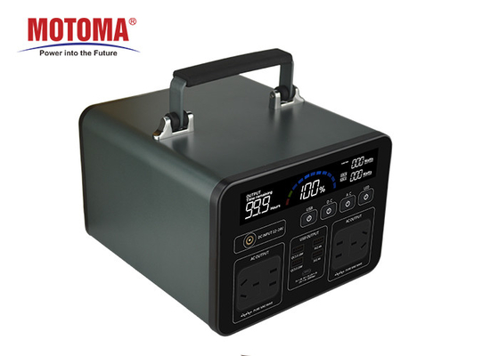 Reines tragbares Sonnenkraftwerk der Sinus-Wellen-110V 220V 500W 1000W im Freien mit MPPT